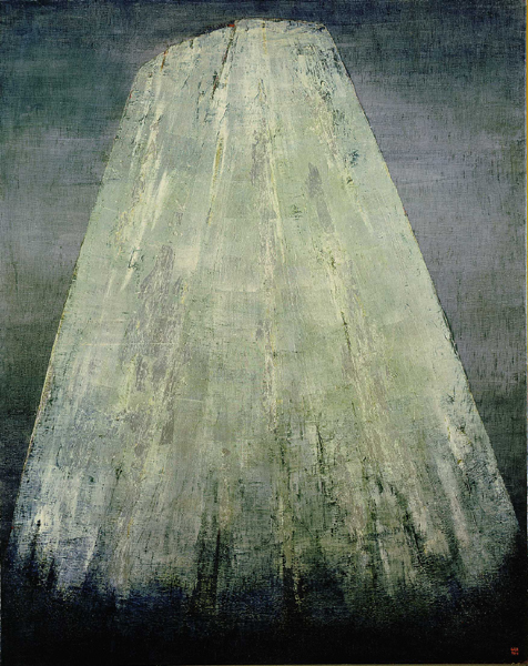 Anna-Eva Bergman, "Stort sølvfjell", 1957