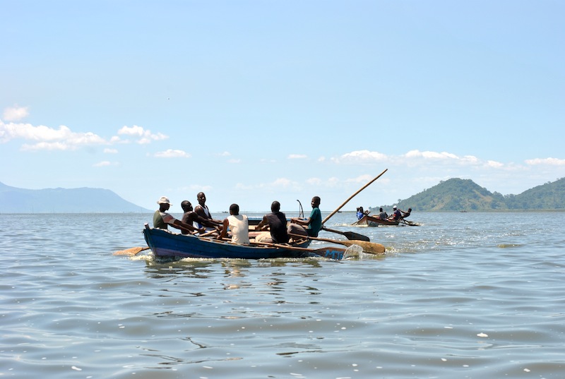 Fiskere i Lake Chilwa ble hardt rammet av tørken (foto: Hanne Jørstad)