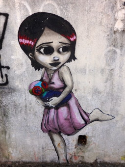"Kan du snakka litt for meg?" Graffiti, São Paulo (Foto: Bror Strand)